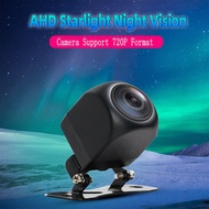 กล้องถอยหลังรถยนต์ กล้องมองหลังรถยนต์ AHD 720P 25fps starlight night vision กันน้ำย้อนกลับ กล้อง HD fisheye รถกล้องเลนส์