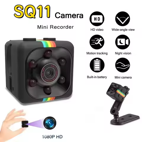 Mini Hd Camera Sq11 1080p Portable Small Nanny Cam Video Voice Mini Dv Recorder Indoor Covert Securi