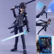 Figma 174 Sword Art Online SAO Kirito Japanese Anime Action Figures Model Toys Gifts