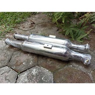 Custom British Exhaust Coper Bober BSA Bottle