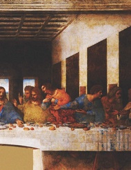 The Last Supper Black Pages Sketchbook: Leonardo Da Vinci Mural Painting | Renaissance Art Notebook