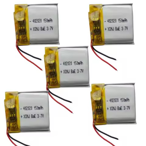 3.7V 150 mAh Li Lithium Battery 402020 Li-ion For Mouse GPS Sat Nav Smart Watch Speaker Navigation B