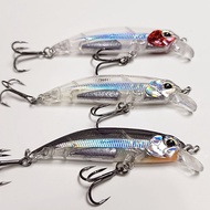 Lutac Budget Bolinao Red Head Ghost Dilis Sinking minnow 60 mm 8.1grams Fishing Lure
