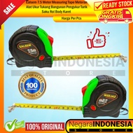 HIJAU Ealsem 7.5 Meter Measuring Tape Meter Construction Worker Measuring Tool Pocket Pull Meter Rub