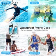 Touch sensitive waterproof bag for mobile phones suitable for outdoor adventures