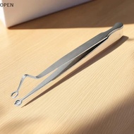 [OP] Surgical Steel Professional Belly Ear Tongue Septum Lip Piercing Forceps  Clamp Self-Locking Pi