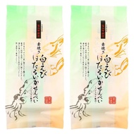 Shin-Etsu White Shrimp Hotaru Squid Crackers 1 White Shrimp x 4P 1 Hotaru Squid x 3P x 2 Bags Toyama