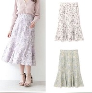 日單 proportion body dressing 碎花中長裙 薄荷綠