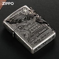 美國官方原裝正版Zippo打火機復古哈雷HDP28防風煤男友送禮