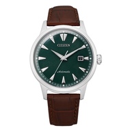 Citizen Kuroshio '64 NK0001-25X Limited Edition with Green Dial Leather Strap Watch