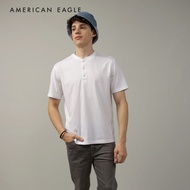 American Eagle Legend Henley T-Shirt เสื้อยืด ผู้ชาย แขนสั้น (NMTS 017-3587-100)