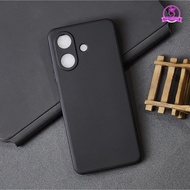 Realme Note 60 Realme Note 60X Case Macaron Square Black Softcase Slim Matte Realme Note 60 Realme N