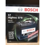 M-42 M42 60B20L Bosch EFB high spec for star stop vehicle , car battery for latest Myvi, aruz