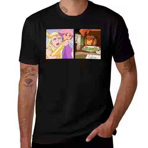 She-Ra Yelling At Catra Meme T-Shirt T-Shirt Breathable Mesh Panel T-Shirt