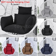 Hanging Egg Hammock Chair Cushion Swing Seat Cushion Thick Nest Hanging Chair Back with Pillow