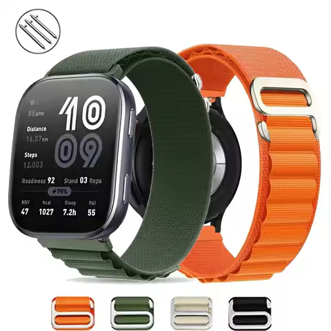 Alpine Loop Band for Amazfit Bip 6 5 Bip 6 Smart watch Replacment Bracelet 22mm Strap for Amazfit Bi