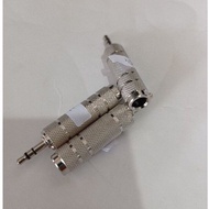 3.5 mm female to AUX Mic jack converter