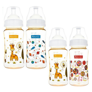 (CC) Autumnz PPSU Wide Neck Feeding Bottle Twin Pack (10oz/300mL) Botol Susu Murah