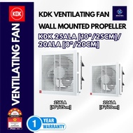 KDK 20ALA [20cm/8"] /25ALA [25cm/10"] WALL MOUNTED PROPELLER / VENTILATING FAN  KDK EXHAUST FAN