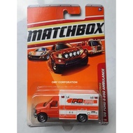 Matchbox 08 Ford E-350 Ambulance PR Primary Response Matchbox Ford F-350 Ambulance E-350 Ambulance M