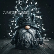 Independent Station New Product Resin Statue Ornaments Home Desktop Dwarf Faceless Wizard Hat Dwarf 