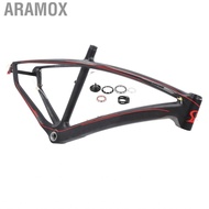 Aramox Bicycle Frame 27.5ERx17.5in Carbon Fiber Bike with Headset and Seatpost clip for Mountain Road