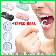 Portable Floss Dispenser with 12 Flosses Dental Floss Case Reusable Travel Floss Case Dispenser SHOP