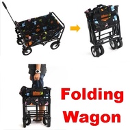 Portable Folding Wagon/Ultra-light 5.5kg/Picnic carry wagon/Camping trolley cart/Portable stroller