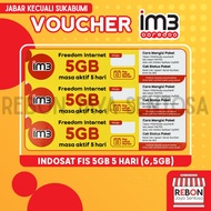Voucher Indosat 5 GB 5 Hari