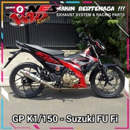 Exhaust RAIDER-150 / WRX EXHAUST SUZUKI / BELANG-R