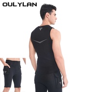 2024 Men 3Mm Short Diving Pants Sport Neoprene Diving Vest Diving Suit Ultra Elastic Snorkeling War