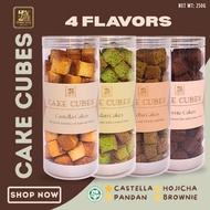 CAKE CUBES - CHWEE SONG Bite-Sized Snacks [ 4 Flavors ]