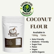 GFM Organic Coconut Flour 250g / 1kg | Keto-Approved, Gluten-Free, Non-GMO Superfood
