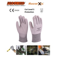 PROGUARD | N10590. CUT RESISTANT PU COATED GLOVE. EN 388 : 4542X