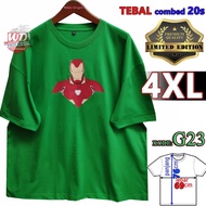 Iron Man 4XL T-SHIRT JUMBO SIZEBIG CODE G23