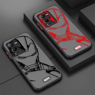 Iron Man Sketch Marvel Avengers Matte Phone Case For VIVO V25 E V23 E V21 E V20 V19 V17 V15 V11 I V5 S15 S10E  S12 Y73 Y70 S7 S1 Z3 I X9 T1 Plus Pro IQOO 7 5 Z1X NEO 5 3 5G