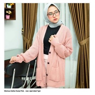 KINGWATCH \ sweater kancing depan wanita \ rajut sweater cewek korea kekinian polos murah \ sweater