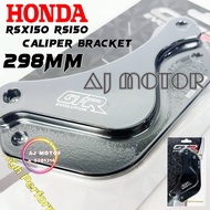[ 298MM FRONT DISC PLATE BRACKET FOR CALIPER STANDARD ] HONDA RS150 RSX150 RS RSX RS150R V1 V2 V3 TA
