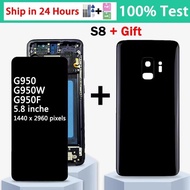 TFT Quality for Samsung S8 LCD G950F G950FD G9500 G950U Display Touch Screen Digitizer For Samsung G