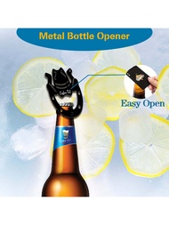 Văn bản tùy chỉnh hoặc Logo 2,75 * 2,83 inch Dụng cụ mở nắp chai hình móng ngựa phong cách cao bồi m