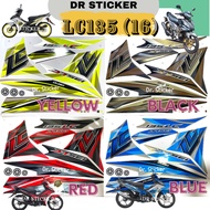 PREMIUM YAMAHA LC135 V2 V3 V4 V5 V6 DIASIL Stripe Stiker Sticker LC 135 (16) COVERSET COVER SET KAVE