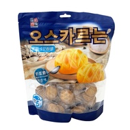 Malaysia AJI OKASHI Lacto-Ovo-Vegetarian Oscar Soufflé Milk Salt Flavor Sharing Pack Biscuits 265g