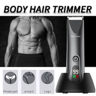 Hairscape Electric Body Hair Trimmer Groin Trimmer Balls Trimmer LCD Shaver body trimmer bikini trim