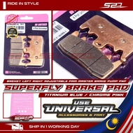 Brake Pads SUPERFLY M3 B1 C4 100MM Caliper Use 4 POT Sintered High Heat Copper Disc Pad Brake System