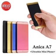 GDeal Anica A7 Phone MP3 Bluetooth 1.63"inch Dustproof Shockproof Card Phone