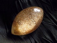 稀有天然芬達橙金沙幽靈水晶 馬眼切割全包裹裸石