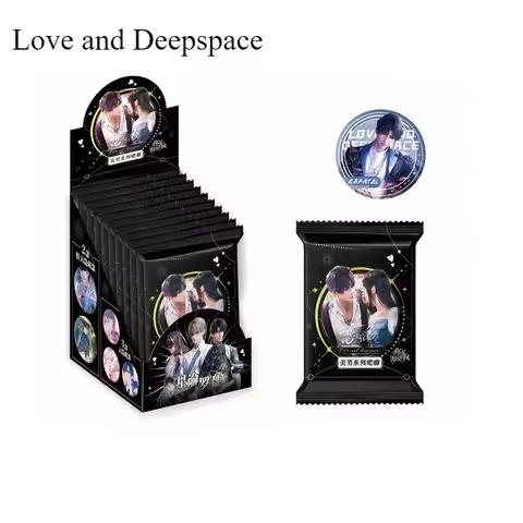 New Love and Deepspace Sylus Rafayel Zayne Anime Merchandise Creative Cartoon Badge Brooch Surprise 