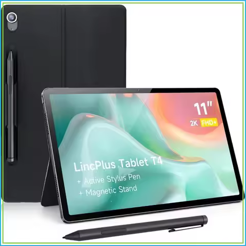 11" 2K IPS Android Tablet, 12GB RAM 128GB ROM, MediaTek Helio G99, 8100mAh Battery, USI 2.0 Stylus &