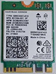Intel Dual Band Wireless-AC 8265NGW M.2 筆電無線網卡