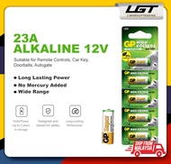 Original GP 23A Remote Control Alkaline Battery 23AE A23 (5 PCS)